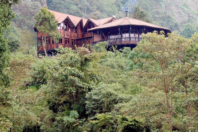 Parque Chicaque, zonas de descanso
